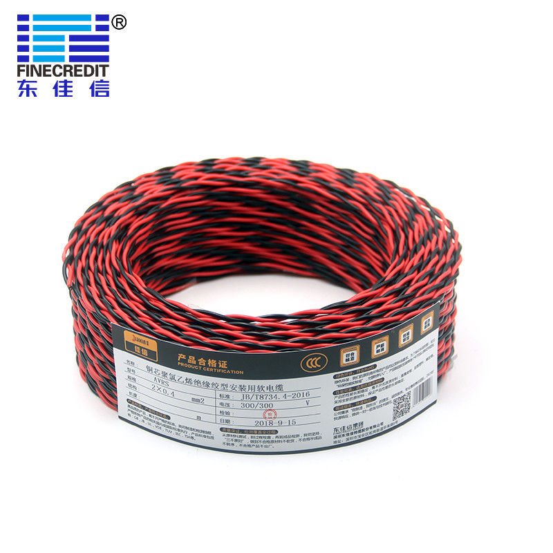 Double Pvc Insulated RVS 2*1.5 Copper Xlpe Cable Low Voltage For Construction